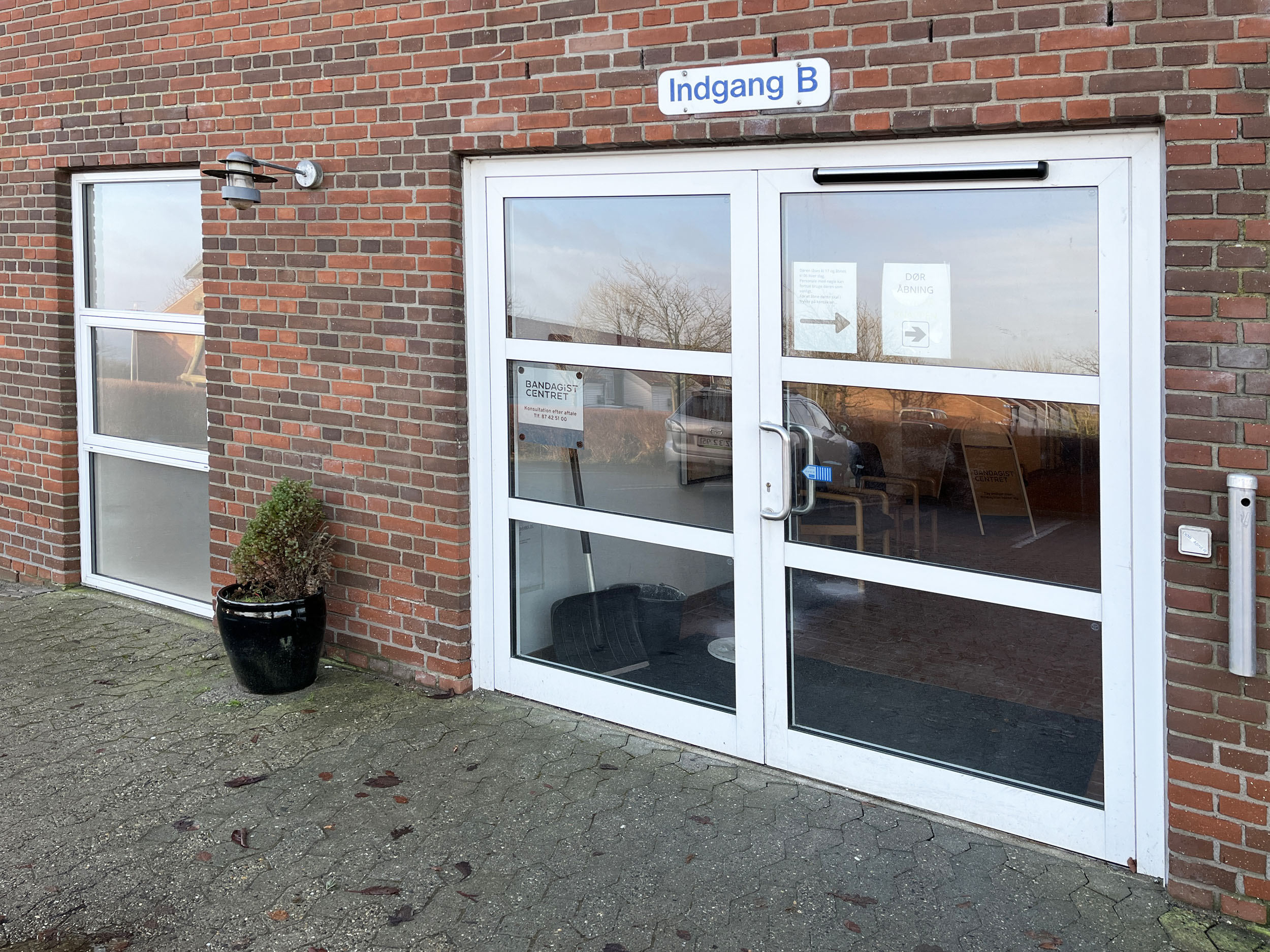 Bandagist Centret Thisted indgang