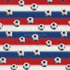 Fodbold Rød Hvid Blå scan