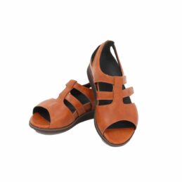 Brun sandal