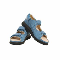 Blå sandaler